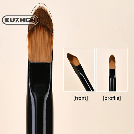 Angled Highlighter Brush Face Contour Foundation Concealer Brush Slope Shape Synthetic Hair Foundation Fingertip Makeup Brush