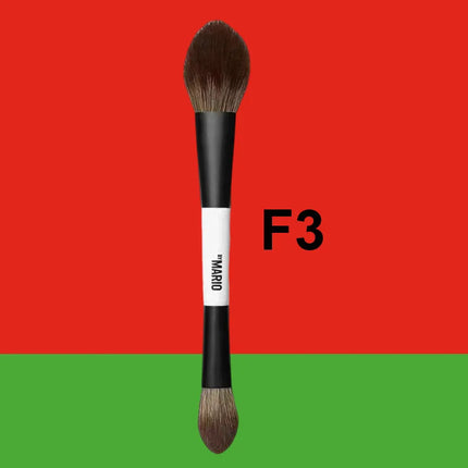 2 in 1 Highlight Blush Makeup F4 Brush Ambient Soft Glow Blush Brush Soft Fiber Hair Fashion Face Brush