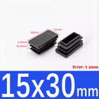 15x30mm / 10Pcs-Black