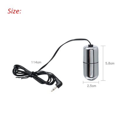 Electric Shocker Anal Butt Plug Sex Toy,Electrosex Bdsm Vagina Anus Ass Dilator,Electrostimulator Estim Buttplug Bi-Polar Toys