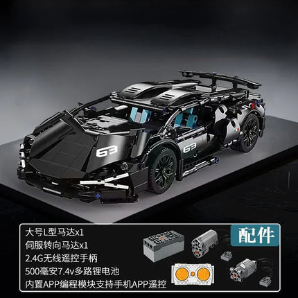 New Building Blocks Roadster Technology 1:14 Racing Roadster building blocks Assembly brick vehicle toy gift for boys