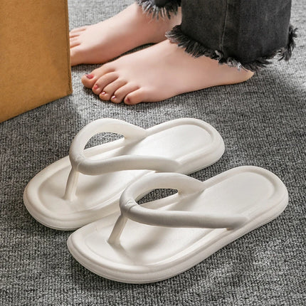 Summer Candy Colors Flip Flops Beach Soft Bottom Flat Slippers for Women Men Outdoor Lightweight Non Slip Flat Slide Sandals