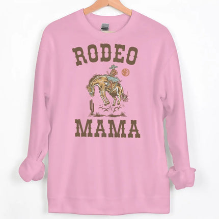 Vintage Cowboy Style Couple Matching Clothing "Rodeo Daddy/Mama" Crewneck Long Sleeve Women Men Husband Wife Sweatshirts