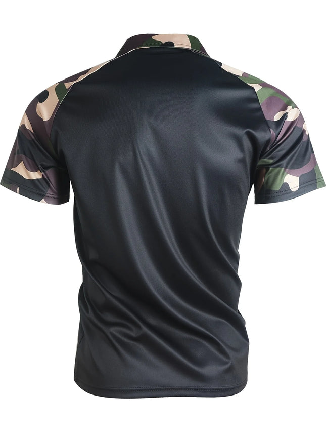 2026 Summer Men's Polo Shirt 3D Printed Pattern Breathable Lightweight Comfortable Casual and Fashionable Outdoor Men's Clothing
