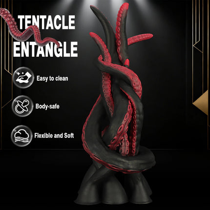39 In Super Large Long Tentacle Anal Plug Thick Huge Butt Plug Anal Training Dilator Stimulator Adult Sex Toys For Gay Men Women