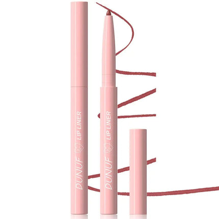 12 Colors Matte Lip Liner Set Long-Lasting Waterproof Lip Pencils with Precise Application Smooth Texture for Defined Lip Contou