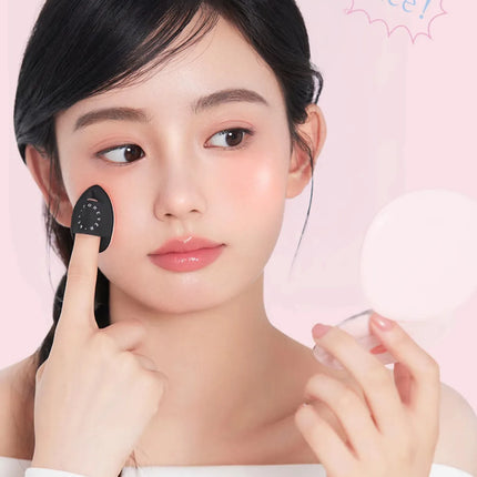 Foreverkey Double Color Blush Plate Water Light Blusher Highlight Cream Long Lasting Natural Brighten Peach Pink Rouge Makeup