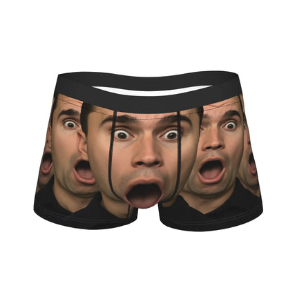 Charlie Kirk Underwear  Novelty Panties Custom DIY Boxer Brief For Men Pouch Plus Size Boxer Shorts