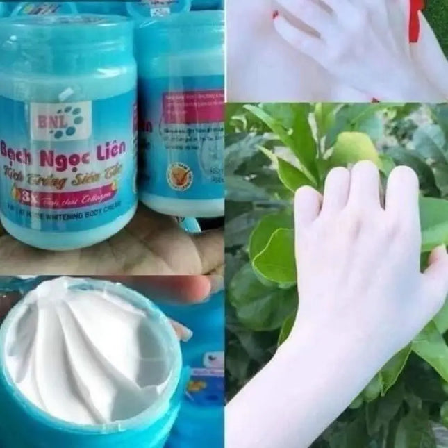 kem trang body bach lien Bach Lien Whitening Body Cream - Nourishing Moisturizer for Smooth Glowing Skin