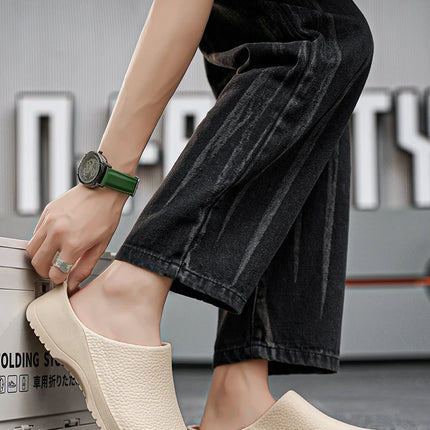 Summer Waterproof Light Comfortable Chef Shoes Suitable for Hotel Restaurants Hospital Kitchen Safety Shoes Non-slip Sandals