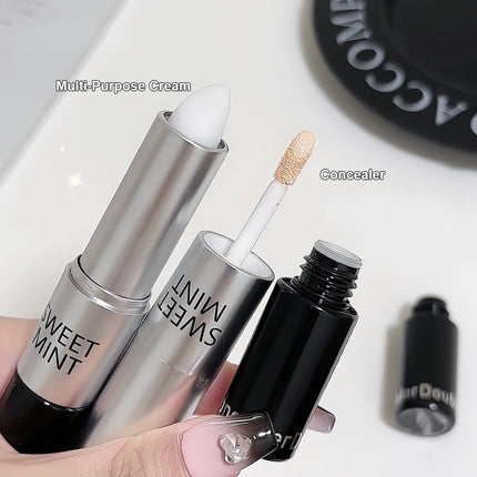 Double-ended Moisturizing Matte Concealer Contour Stick Smooth Lasting 3D Nose Shadow Waterproof Face Bronzer Contour Makeup