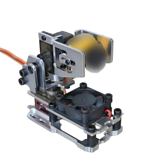 Metal Servos Pan Tilt Bracket Steering Engine Sky End Fpv Head Tracking Dual Axis Pan Tilt Model Camera 2