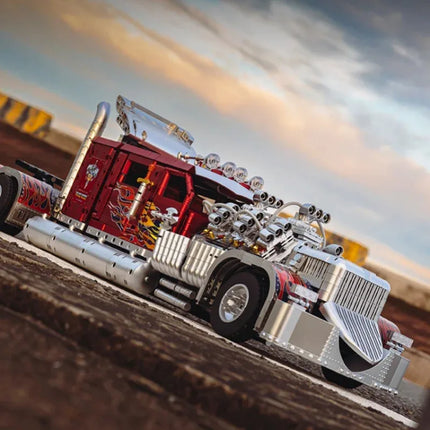3485+ PCS Extra-Large Truck Model Building Blocks | Adult High-Difficulty Assembly Toy | Halloween & Christmas Gift