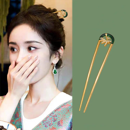 Simple Large U Shape Hair Clips Pins for Women Imitation Pearl Enamel Hair Sticks Bride Hair Styling Accessories Headwear Gift