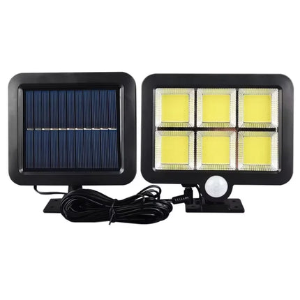 New upgraded intelligent sensing solar clip lamp outdoor courtyard lamp garden lighting solar wall lamp