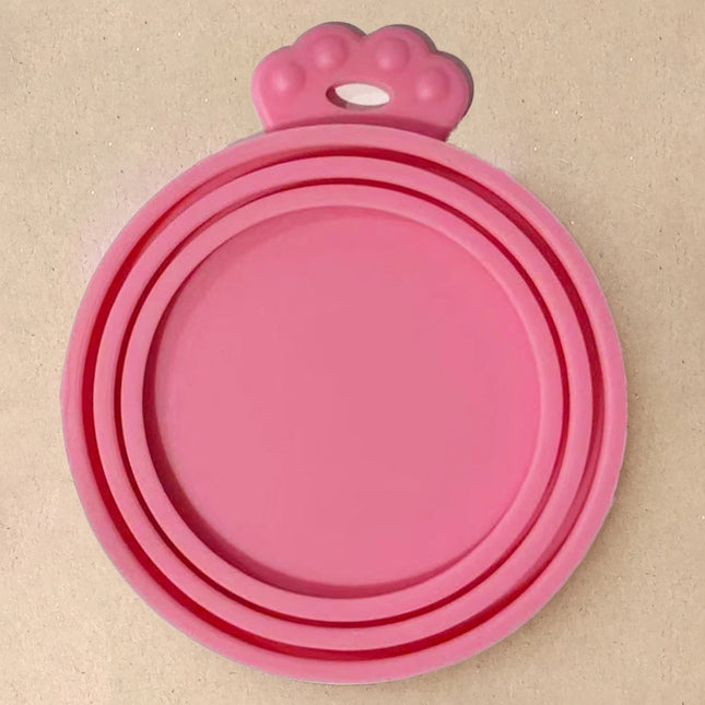 2-5PCS 3In1 Reusable Silicone Can Lid For Most Sizes Of Dog And Cat Cans To Maintain Freshness Kitchen Organization Pet Supplies