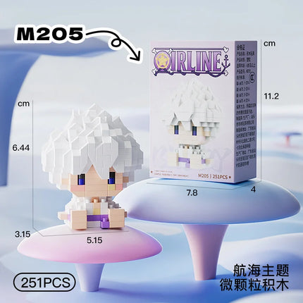 Anime Building Block One Luffy Nami Usopp Assembly Piece 3D Model Robin Franky Jinbe Sanji Mini Bricks Figure Toys For Gift