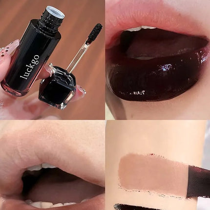 Chocolate Brown Peel Off Lip Stain Waterproof Makeup Matte Khaki Orange Liquid Lipstick Nude Black Tattoo Lips Tint Cosmetic