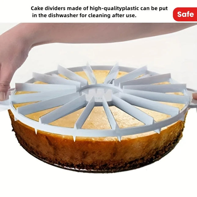 Multifunctional Cake Slicer - splitter for cheesecakes and pastries, high temperature resistant dishwasher plastic