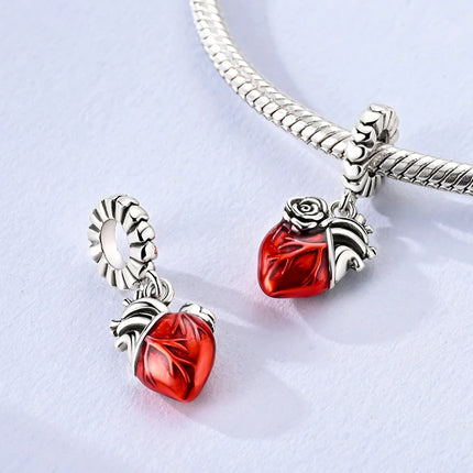 New Original 925 Sterling Silver Charms Bead Gold Chameleon Turtle Cat Charm Fit Bracelet Dangle Pendants DIY Women Jewelry Gift