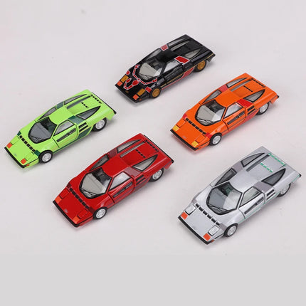 SHADOW 1:64 Dome Zero Scissor Door Supercar Alloy Model Car Can Turn On The Lights And Open TheDoor