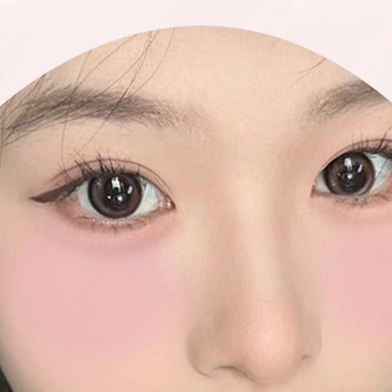 HISYI three-color blush matte natural nude makeup brightens the appearance and brightens the color. Three-color blush plate