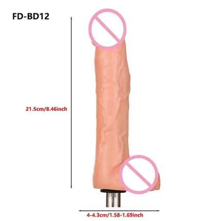 Soft Silicone Dildos for Female Masturbation Automatic Sex Machine  3XLR Accessories Adult Pleasure Toys Sex Tool for Women