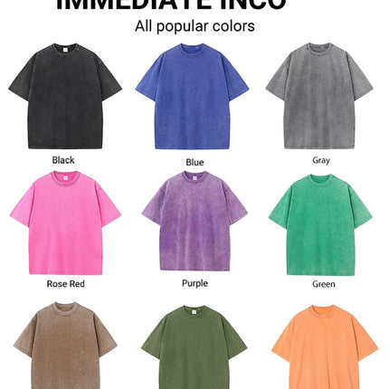 Premium Fresh Lemons Fruit Print Women Washed T-Shirts Y2K Comfortable Short Sleeve Loose All-Match T-Shirt Cotton Hip Hop Top