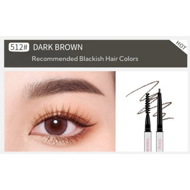 klaisy silver triangle slim eyebrow pencil