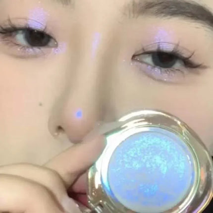 Single Highlighter Palette Chameleon Highlighter Contour Glitter Polarising Natural Long-Lasting Rare Beauty Makeup Cosmetics