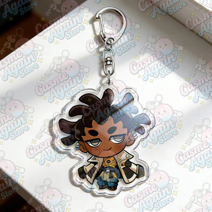 Anime Gachiakuta Keychain Accessories Bag Enjin Riyo Rudo Zanka Jabber Cartoon Chibi Keyrings Jewelry Manga Fans Gifts