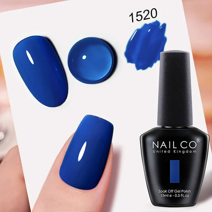 NAILCO Gel Nail Polish 15ml Hema TPO Free Nail Art Vernis Semi Permanent UV Gel Polish Nail Manicure Nail Varnish Ongle Top Coat