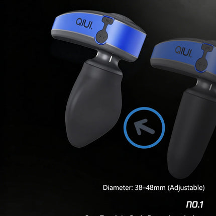 QIUI APP Remote Control Anal Plug Electric Shock Vibration Butt Plug Expansion Adjustable Diameter Anal Plug Lock Sex Toys