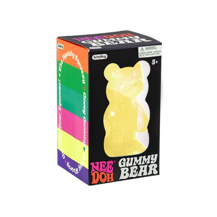 Needoh Bear Squishy Fidget Toy Stress & Anxiety Relief Helps Improve Focus Perfect for Birthday Gifts & Desk Decor
