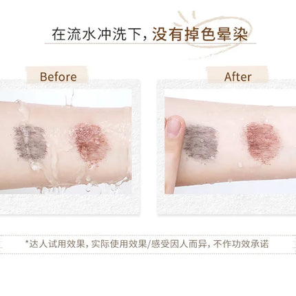 Merssitin Waterproof Mascara Slender Long Curly Mascara Does Not Smudge Blue Mascara Waterproof Mascara Sexy Clear Mascara