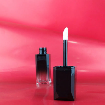 10/20/30/50PCS 5ML Empty Gradient Black Lip Gloss Tubes Cosmetic Lip Balm Cute Bottle Bulk DIY Liquid Lipstick Lip Gloss Tube