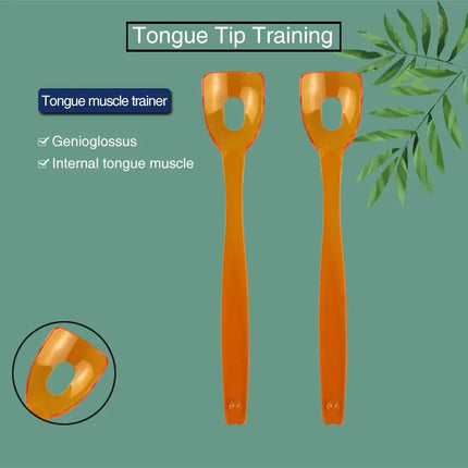 Chewing Teether Tube for Adult Kids Speech Therapy Autism Sensory Rehabilitation Lower jaw Tongue Muscle Trainer Talk Tools