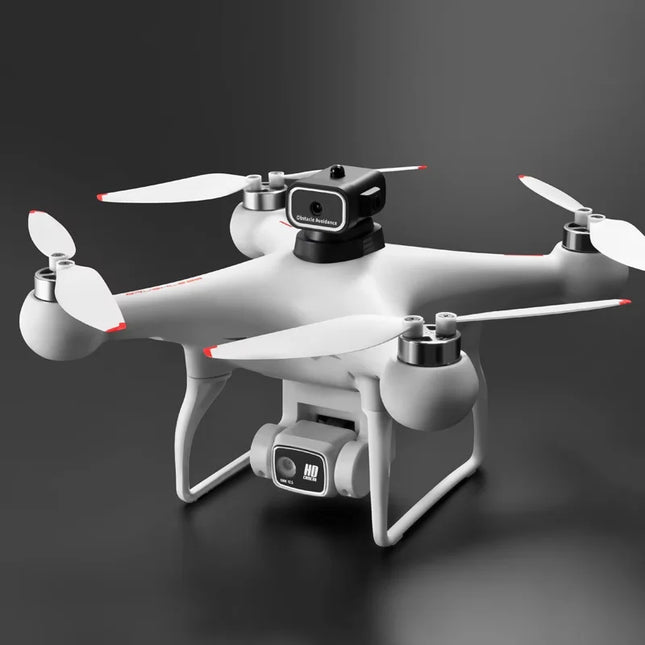 New Brushless Motor Optical Flow Positioning Drone S116，Built-in Electric Adjustable Camera Adjustable to 90° with LED Nightlight Drone Beginners' Favorite The Perfect Toy Gift,Perfect Toy & Gift for Adults,two batteries