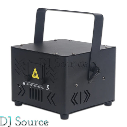 New Product 6W RGB Laser Light With Bluetooth APP Control DMX512 For DJ Disco Club 3D Animation Laser Projector Stage Effect