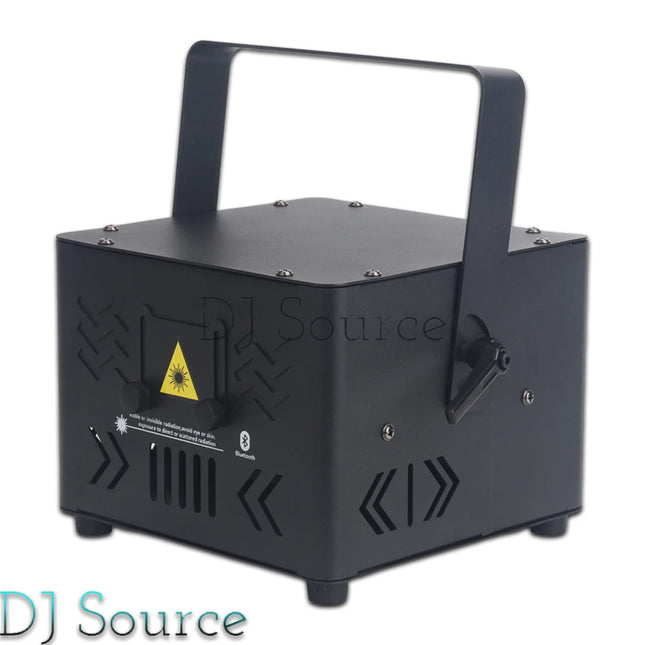 Nouveau projecteur laser 6W RGB avec contrôle APP Bluetooth DMX512 pour DJ, discothèque, animations 3D, effets de scène.