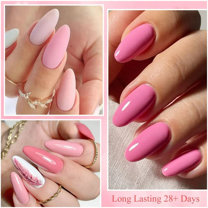 9pcs Macaron Color Gel Nail Polish Set HEMA TPO FREE Semi Permanent Soak Off UV Gel Varnish For Spring Summer Nail Supplies DIY