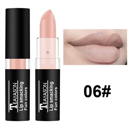 Vampire Cosplay Matte Lipstick Moisturizing Long Lasting Waterproof Non Fade Black White Colorful Lip Gloss