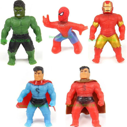 Goo Colorful Hero Jit Zu Hulk Squeeze Toys Galaxy Cool Squishy LOLS Doll Slow Rising Stress Relief Toys For Baby Kids Xmas Gift
