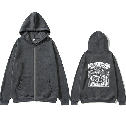 Simon Henriksson Scream of Fear Zip Hoodie / Hoodie Zippé Simon Henriksson