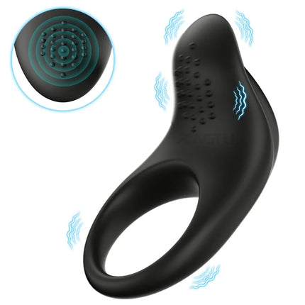 APP Control Penis Ring Vibrator for Men Delay Ejaculation Cock Ring Sex Toys Lock Penisring Cockring Adult Male Sex Supplies 18+