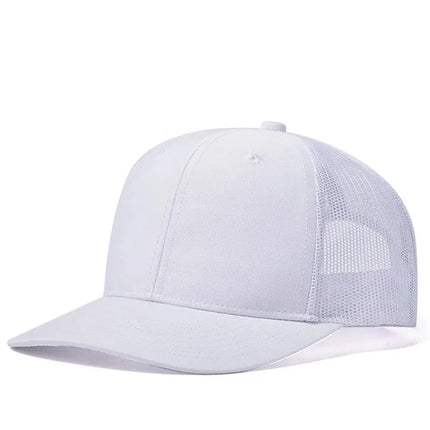 Summer Unisex Slight Curved Brim Trucker Hat Hot Sale Breathable Casual Cap for Men Women Outdoor Daily Wear