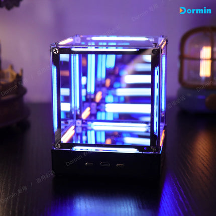 Dormin Rubik Cube Abyss Lamp Gaming Atmosphere Light 4D Night Light Blind Box Desktop Home Gaming Room Decor Ornament