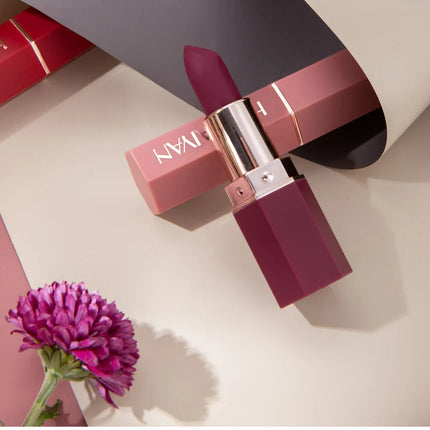 6 Colors Nude Matte Lipstick Waterproof Velvet Lipsticks Sexy Red Brown Pigments Makeup Long Lasting Profissional Lips Cosmetics