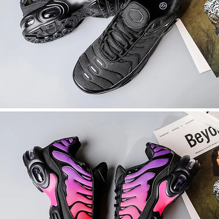 Casual Breathable Running Shoes Men's Large Size Outdoor Sports Sneakers Fashionable Korean Style Couple Matching Footwear