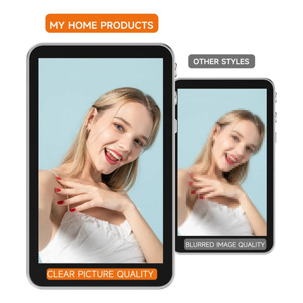 SHIYAN Phone Selfie Monitor Screen Magnetic Mount Using Phone Rear Camera for Selfie Vlog Live Stream TikTok iPhone & Android